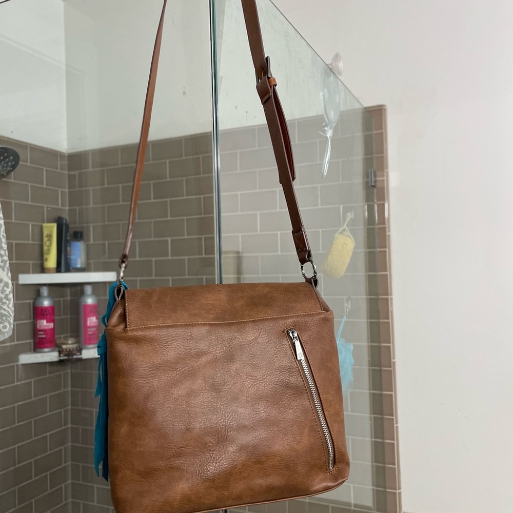 Catchfly Studio leather purse- concealed carry